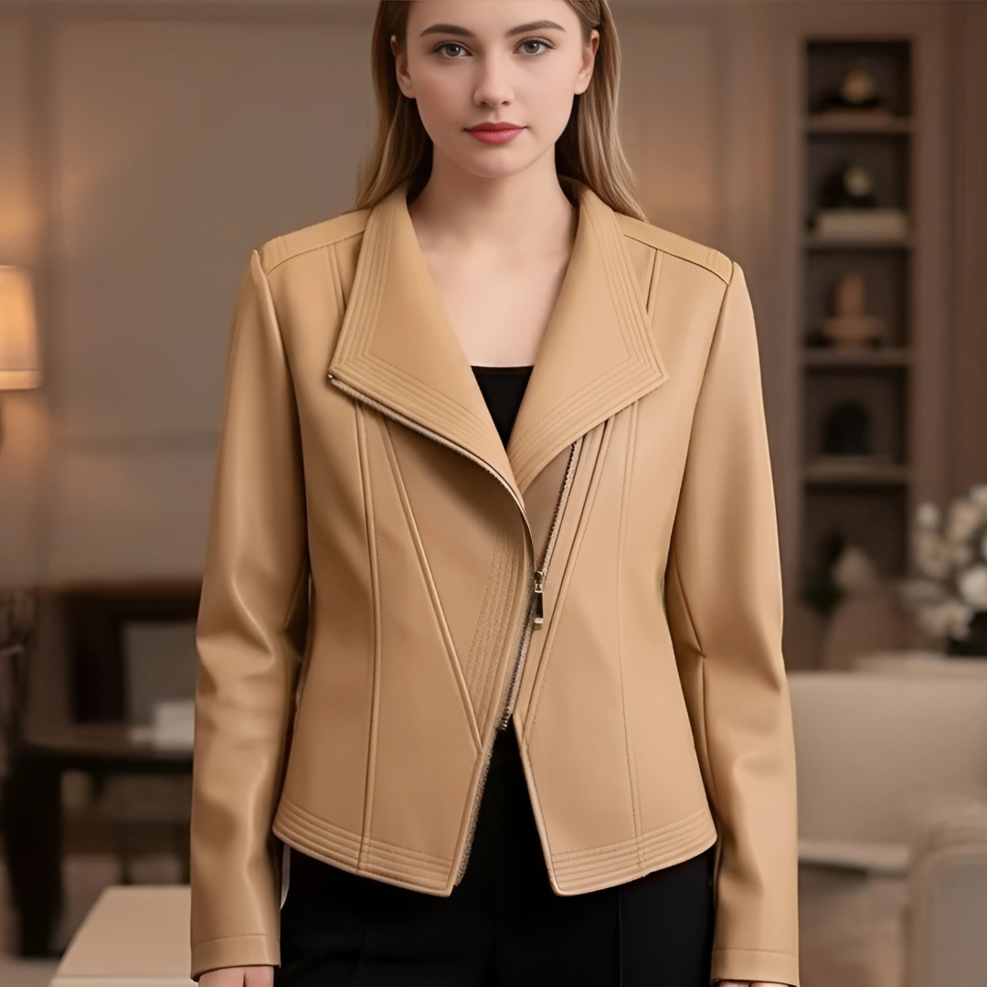 Lyria™- Giacca In pelle Donna su misura