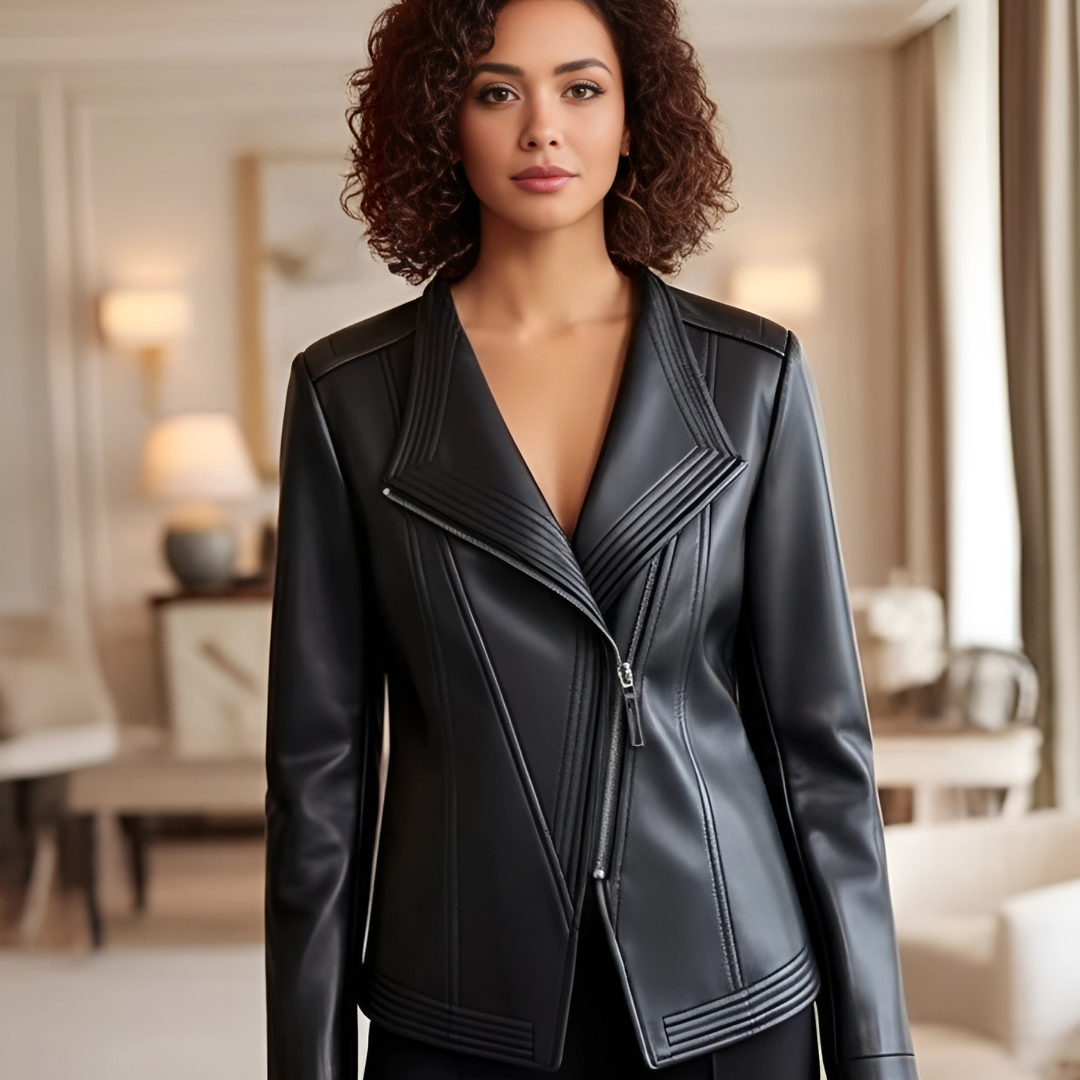 Lyria™- Giacca In pelle Donna su misura